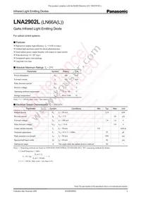 LNA2902L Datasheet Cover