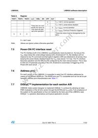 LNBH24LQTR Datasheet Page 17