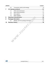 LNBH25SPQR Datasheet Page 3