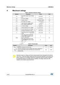 LNBH26LSPQR Datasheet Page 14