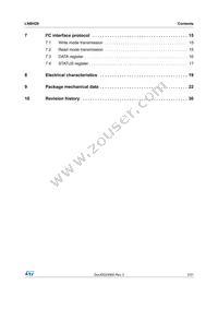 LNBH29EQTR Datasheet Page 3