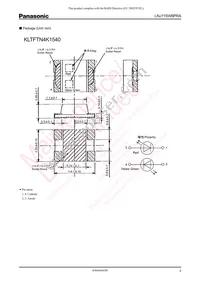 LNJ115W8PRA Datasheet Page 3