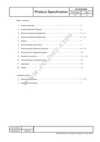 LNJ224C44RA Datasheet Page 2