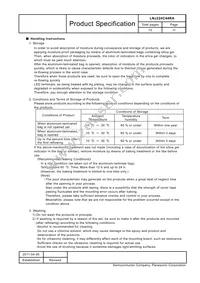 LNJ224C44RA Datasheet Page 11