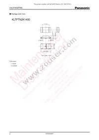 LNJ314G8TRA Datasheet Page 2