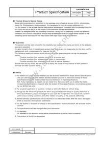 LNJ324C43RA Datasheet Page 13