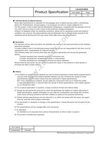 LNJ424C46RA Datasheet Page 13