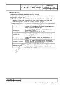 LNJ624C4CRA Datasheet Page 9