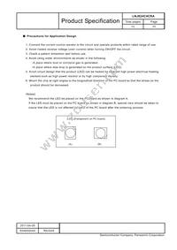 LNJ624C4CRA Datasheet Page 10