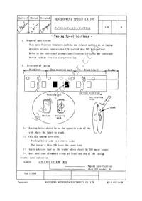 LNJ651C4WRA Datasheet Page 8