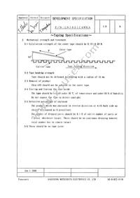 LNJ651C4WRA Datasheet Page 9