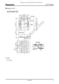 LNJ717W80RA Datasheet Page 3