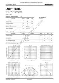 LNJ811R8DRU Datasheet Cover