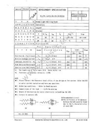 LNJ816C88RA Datasheet Cover