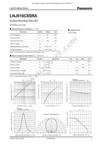 LNJ816C8SRA Datasheet Cover