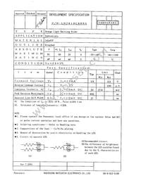 LNJ818C88RA Datasheet Cover