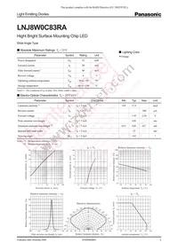 LNJ8W0C83RA Datasheet Cover