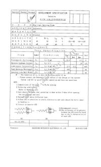 LNJ906W5BUX Datasheet Cover