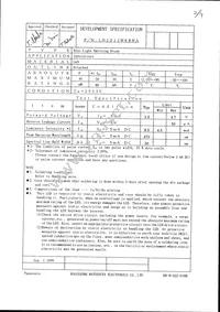 LNJ911W8BRA Datasheet Cover