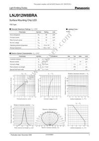 LNJ912W8BRA Datasheet Cover