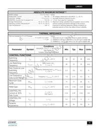 LNK501P Datasheet Page 11