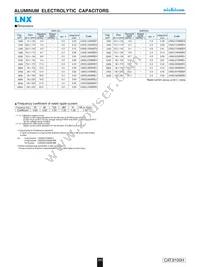 LNX2J562MSEKBN Datasheet Page 3