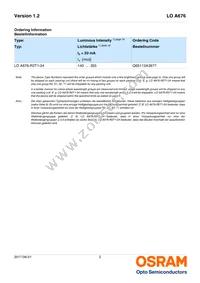 LO A676-Q2T1-24-Z Datasheet Page 2