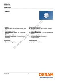 LO A67B-T2V1-24-Z Datasheet Cover