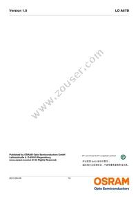 LO A67B-T2V1-24-Z Datasheet Page 19