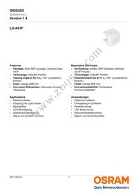 LO A67F-V2BB-24 Datasheet Cover