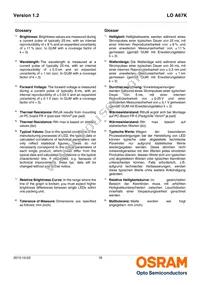 LO A67K-L1M2-24-Z Datasheet Page 18