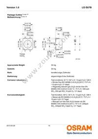 LO E67B-U2AA-24-1-Z Datasheet Page 10