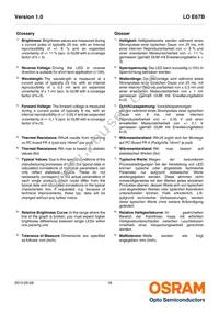 LO E67B-U2AA-24-1-Z Datasheet Page 18