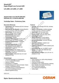 LO L89K-J2L1-24 Datasheet Cover