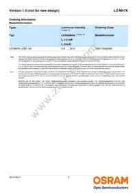 LO M47K-J2L1-24-Z Datasheet Page 2