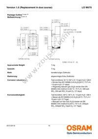 LO M670-H2L1-24-0-10-R18-Z Datasheet Page 10