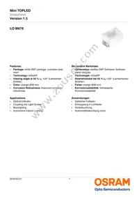 LO M676-Q2T1-24-Z Datasheet Cover