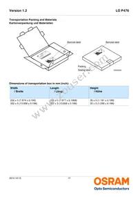 LO P476-R2T1-24-Z Datasheet Page 17