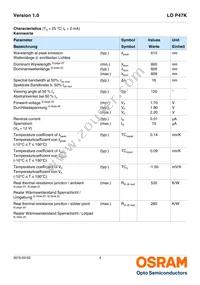 LO P47K-K2M1-24 Datasheet Page 4