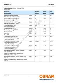 LO R976-PS-1 Datasheet Page 4