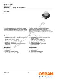 LO T64F-CBEB-24-1-Z Datasheet Cover