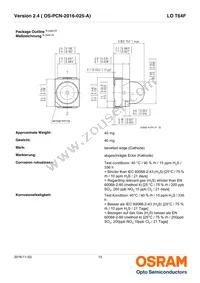 LO T64F-CBEB-24-1-Z Datasheet Page 13