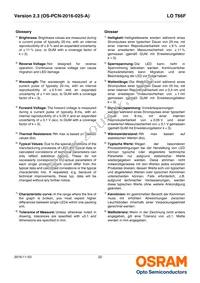 LO T66F-BABB-23-1-20-R33-Z-XX Datasheet Page 22