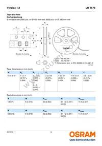 LO T676-R1S2-24-Z Datasheet Page 14