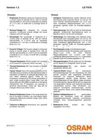 LO T676-R1S2-24-Z Datasheet Page 18