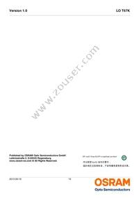 LO T67K-K1M2-24-Z Datasheet Page 19