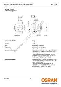 LO T776-R1S2-24-Z Datasheet Page 10