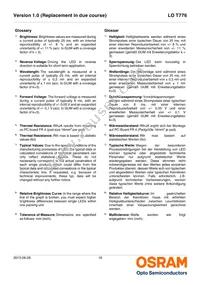 LO T776-R1S2-24-Z Datasheet Page 18