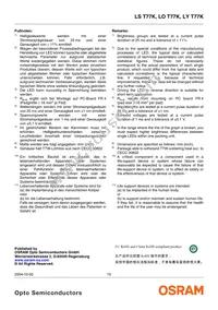 LO T77K-K1L2-24-Z Datasheet Page 15