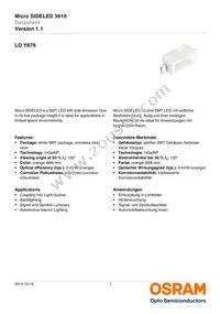 LO Y876-Q2T1-24-Z Datasheet Cover